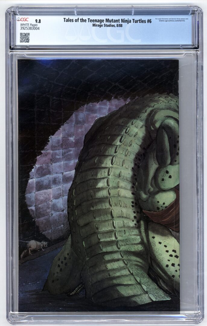 Tales of the Teenage Mutant Ninja Turtles #6  CGC 9.8  1st App. of Leatherhead