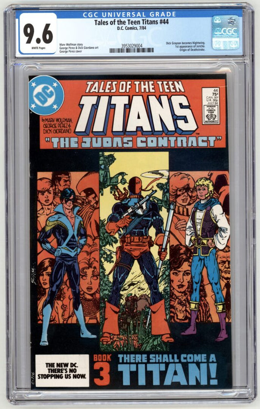 Tales of the Teen Titans #44  CGC 9.6