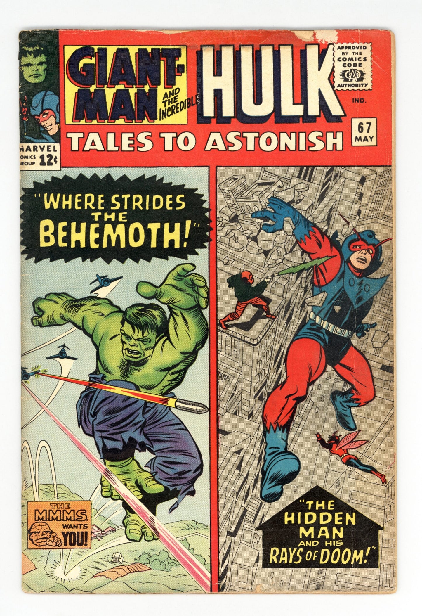 Tales to Astonish #67  GD/VG