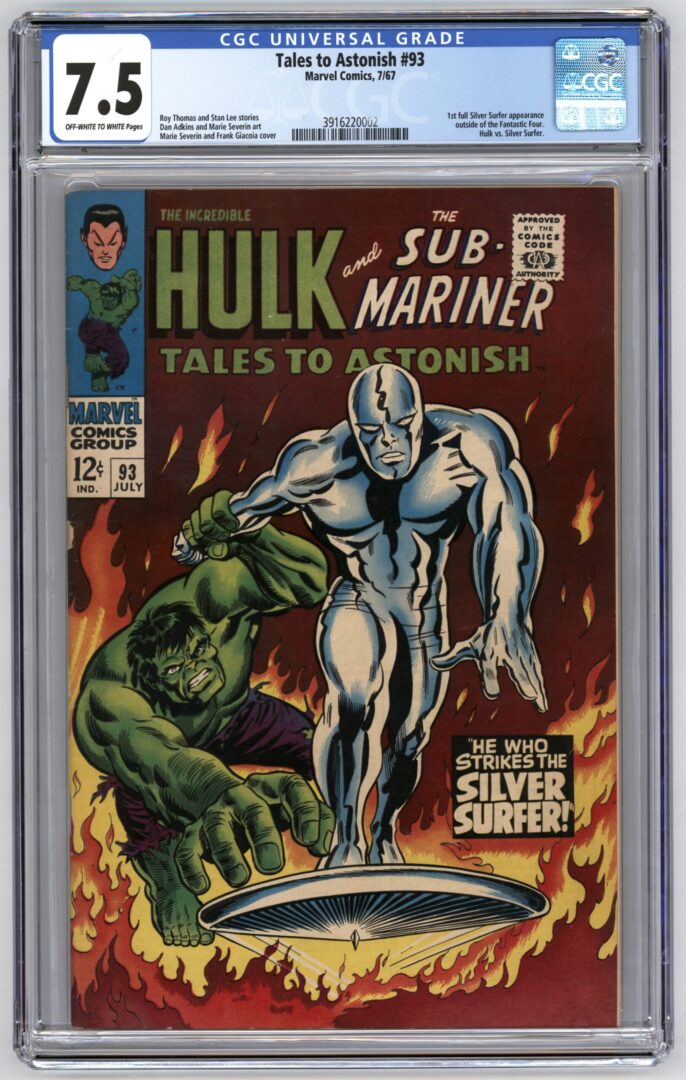 Tales to Astonish #93  CGC 7.5