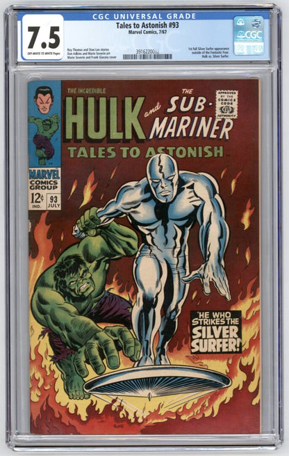 Tales to Astonish #93  CGC 7.5