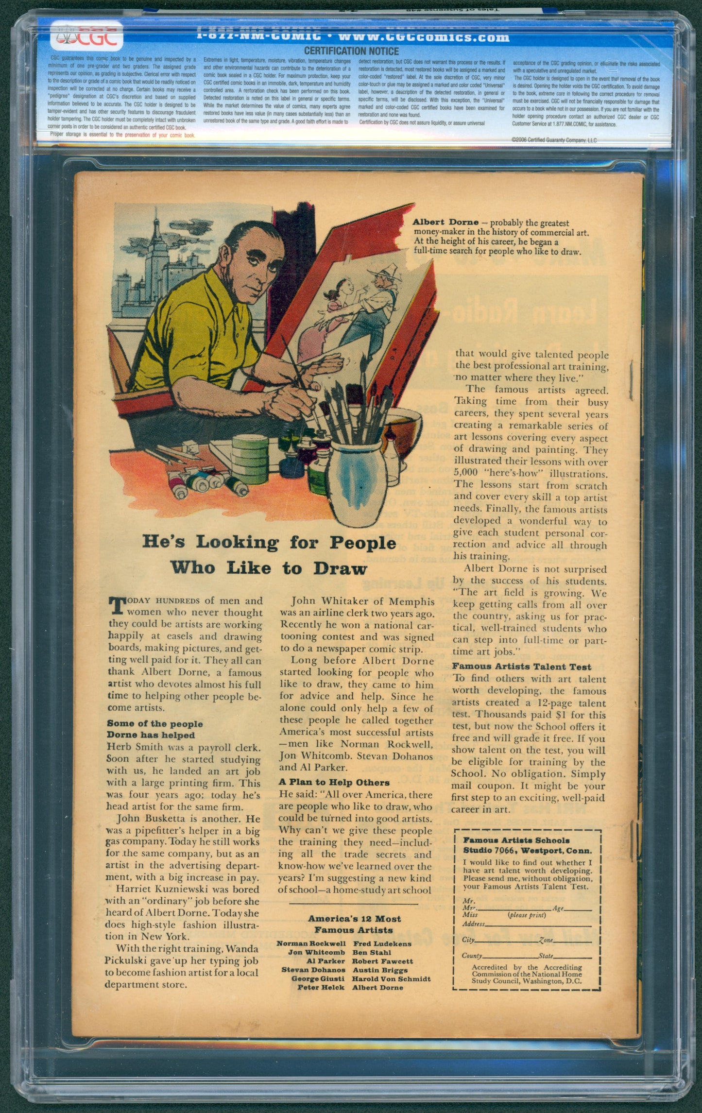 Tales of Suspense #48 CGC 4.5
