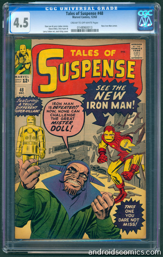 Tales of Suspense #48 CGC 4.5