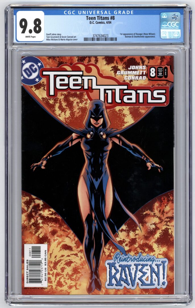 Teen Titans #8  CGC 9.8  1st App. of Ravager