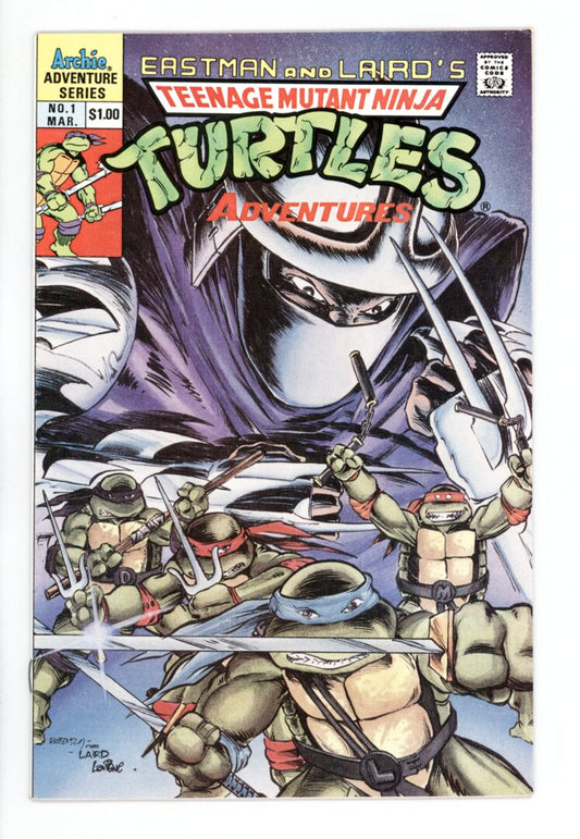 Teenage Mutant Ninja Turtles Adventures #1  VF/NM