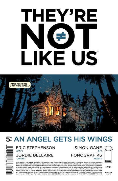 They're Not Like Us #5  NM