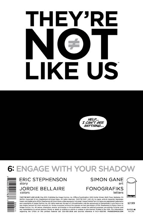 They're Not Like Us #6  NM