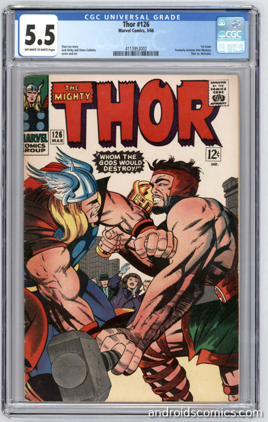 Thor #126  CGC 5.5