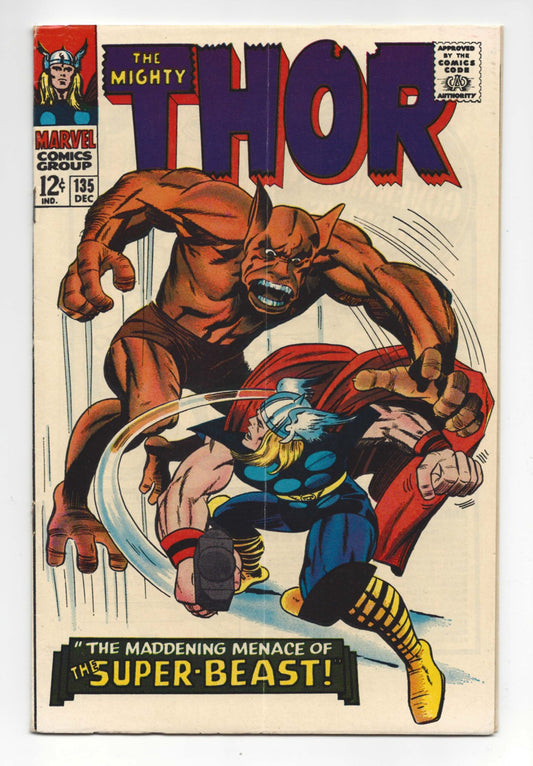 Thor #135  VG+