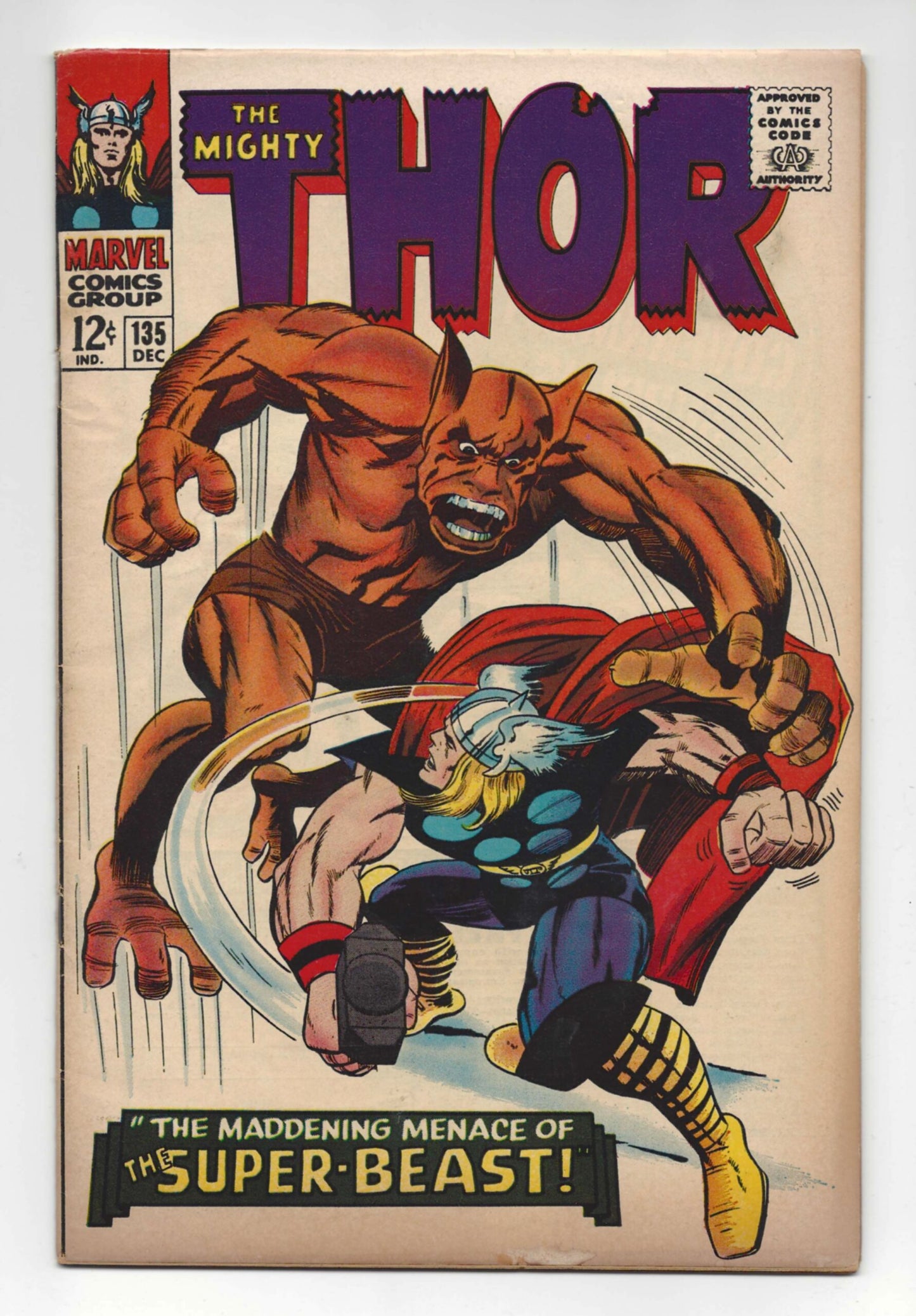 Thor #135  VG