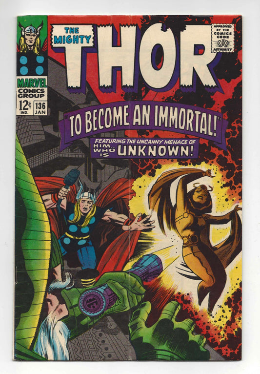 Thor #136  VG+