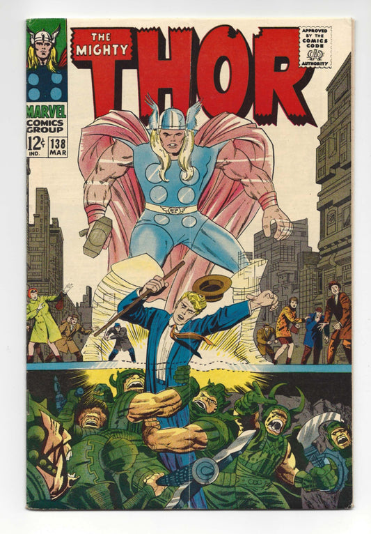 Thor #138  VG+  1st appearance of Orikal