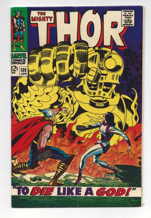 Thor #139  VG+