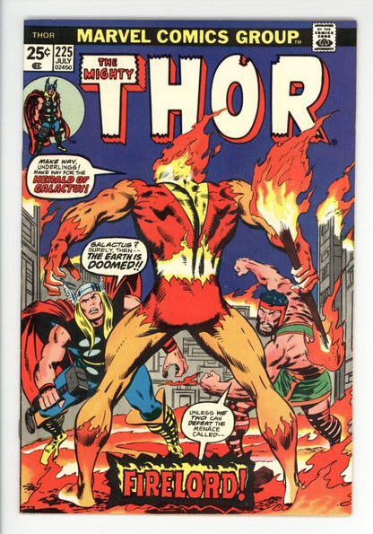 Thor #225  FN+  1st appearance of Firelord