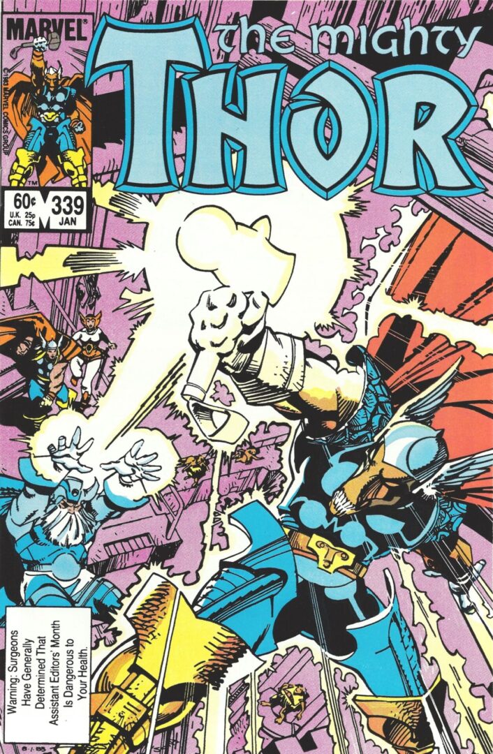 Thor #339  FN  1st appearance of Stormbreaker