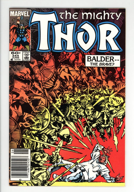 Thor #344  VF  1st appearance of Malekith