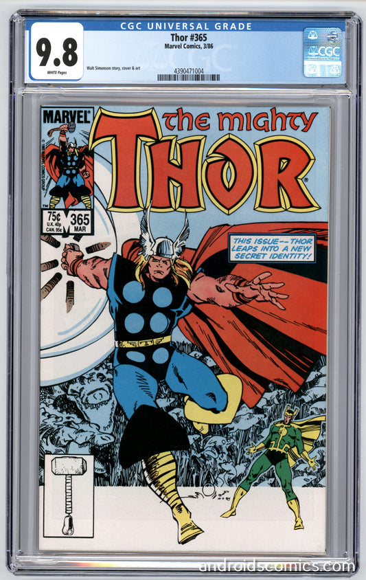 Thor #365  CGC 9.8