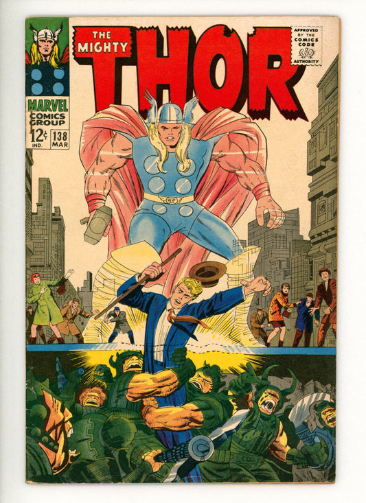 Thor #138  VG  1st appearance of Orikal