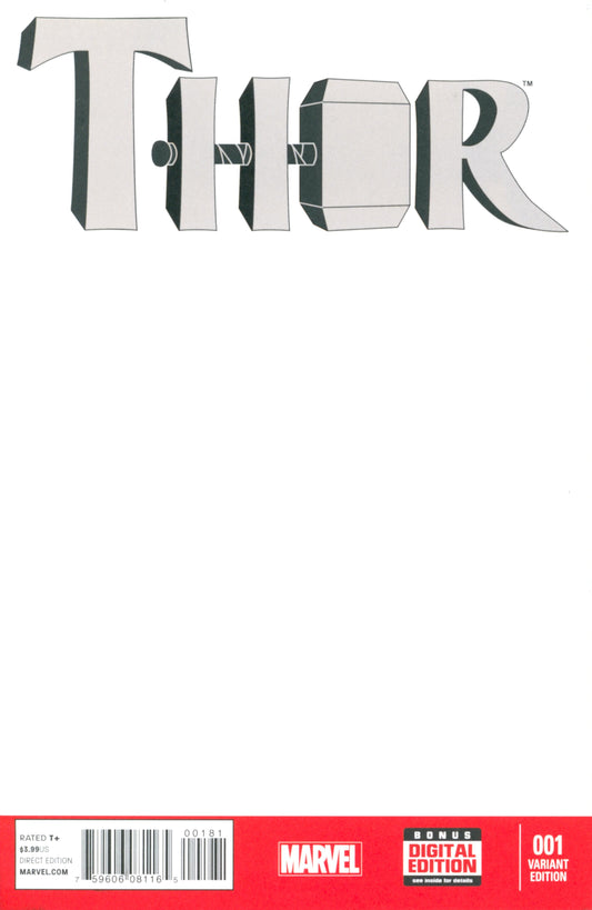 Thor #1 Blank Variant