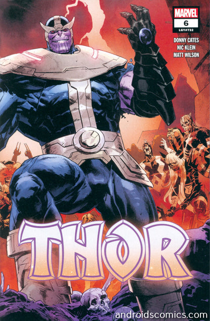 Thor #6 2nd Printing Klein Variant