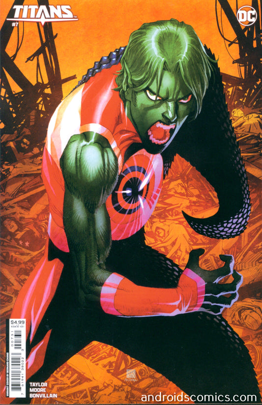 Titans #7 Cover C Bernard Chang Card Stock Variant
