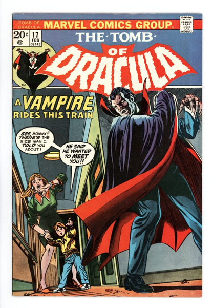 Tomb of Dracula #17  FN  Blade is bitten by Dracula