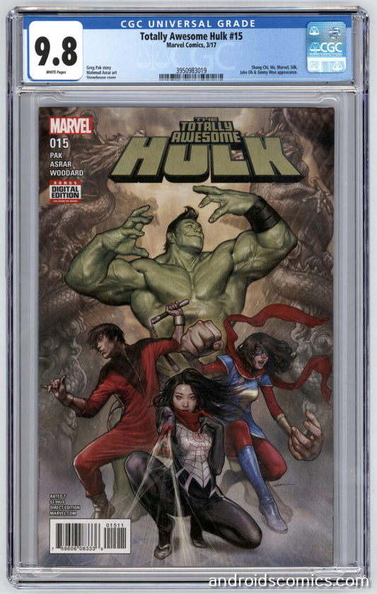 Totally Awesome Hulk #15  CGC 9.8