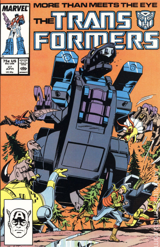 Transformers #27  VF-  1st appearance of Trypticon & Ratbat