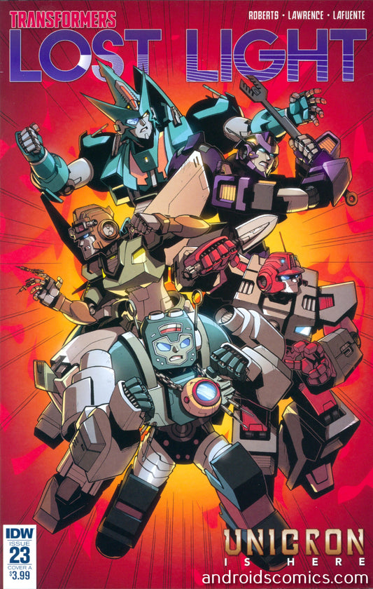 Transformers Lost Light #23 Cover A Lawrence