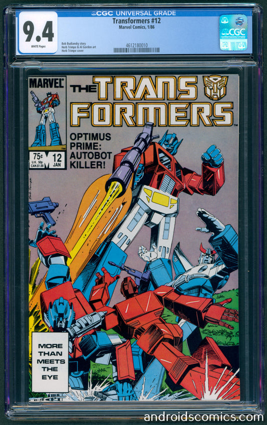 Transformers #12 CGC 9.4