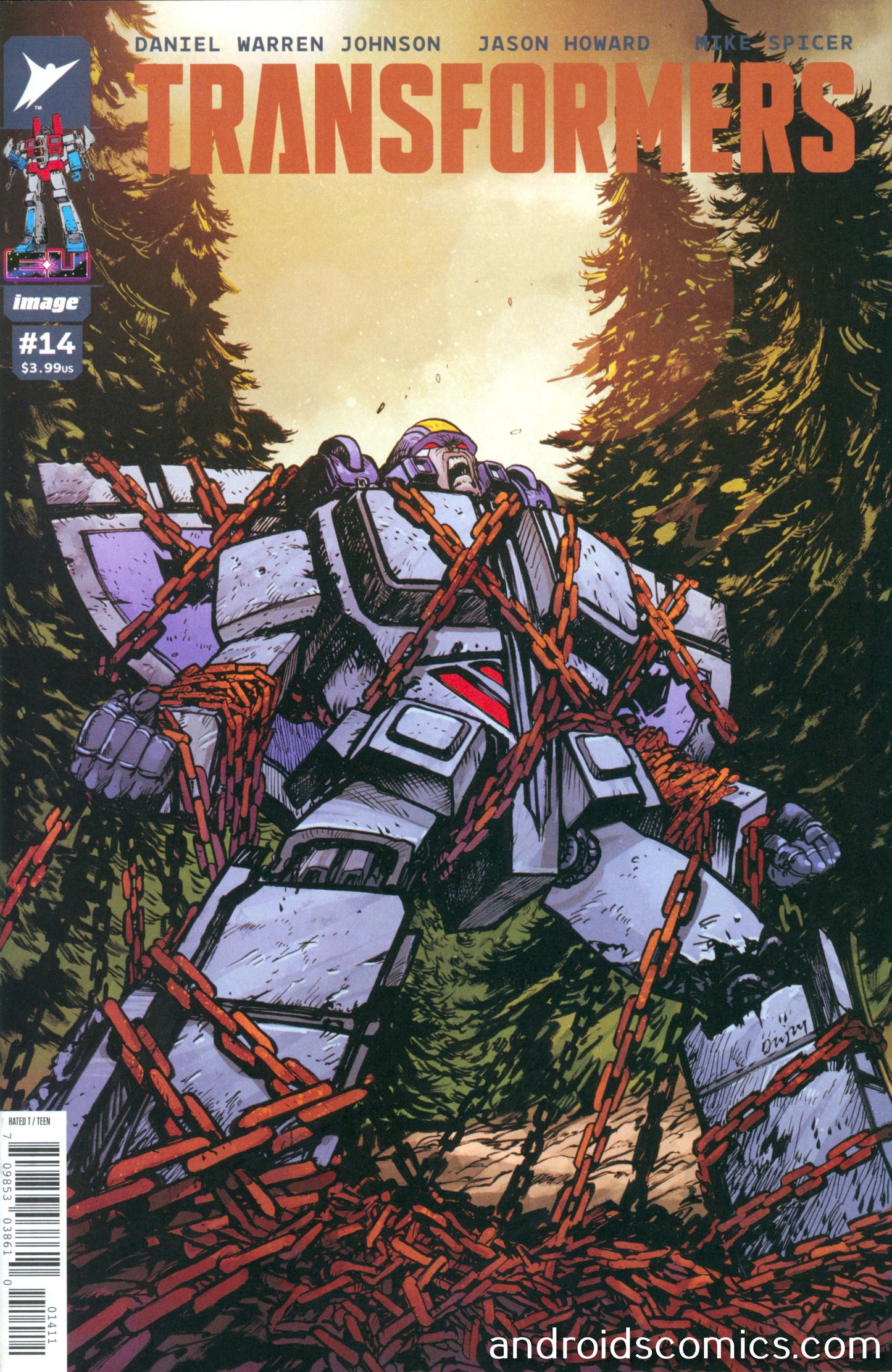 Transformers #14 Cover A Johnson & Spicer