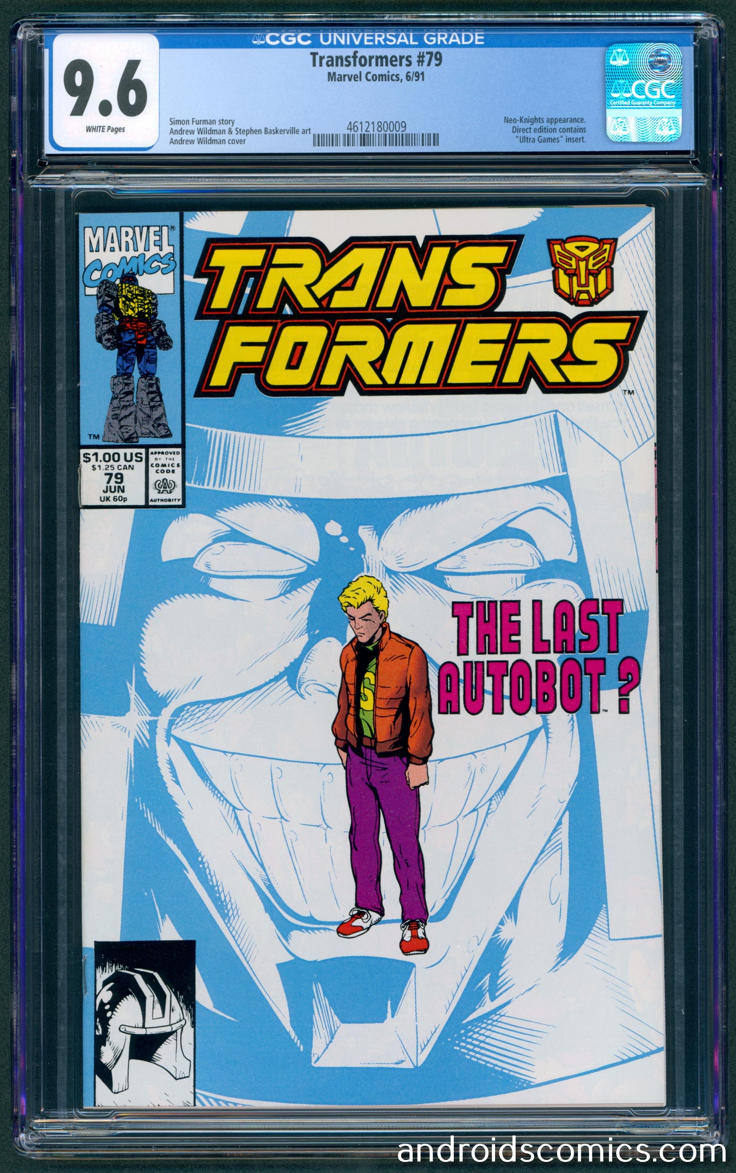 Transformers #79 CGC 9.6