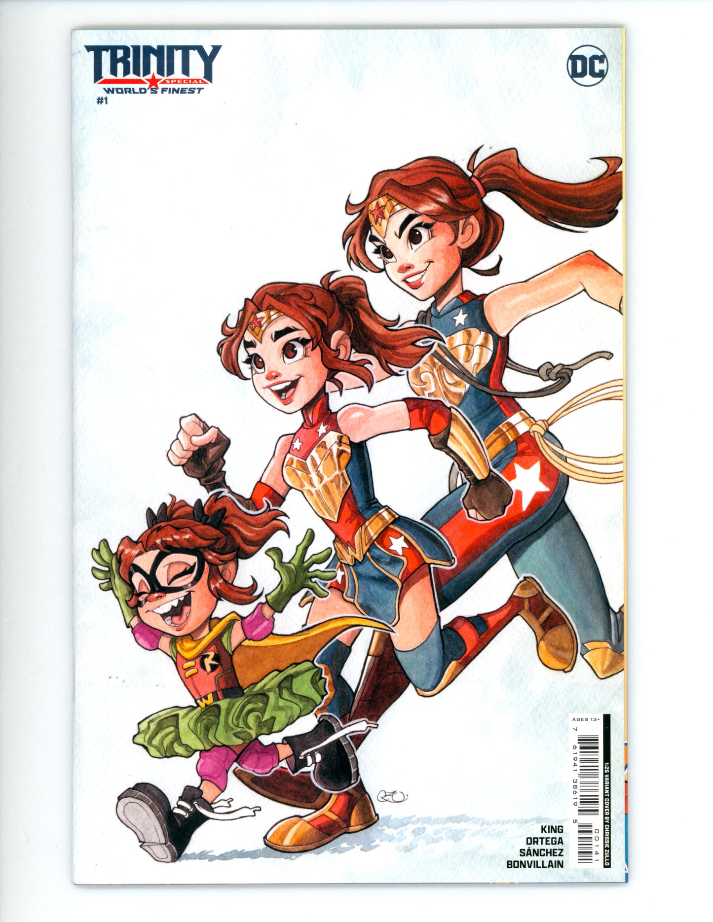 Trinity Special Worlds Finest #1 Cover D 1:25 Chrissie Zullo Variant