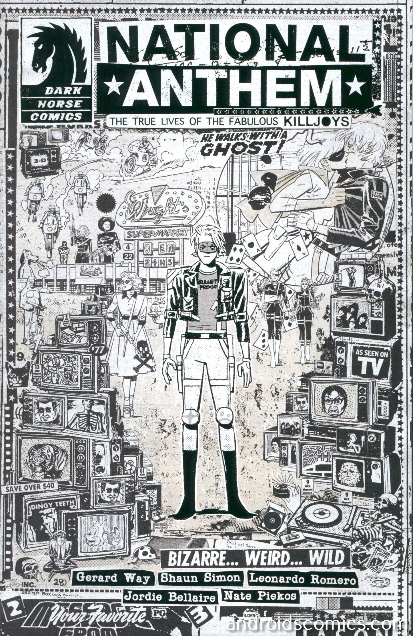 True Lives Fabulous Killjoys National Anthem #1 Cover C Rentle