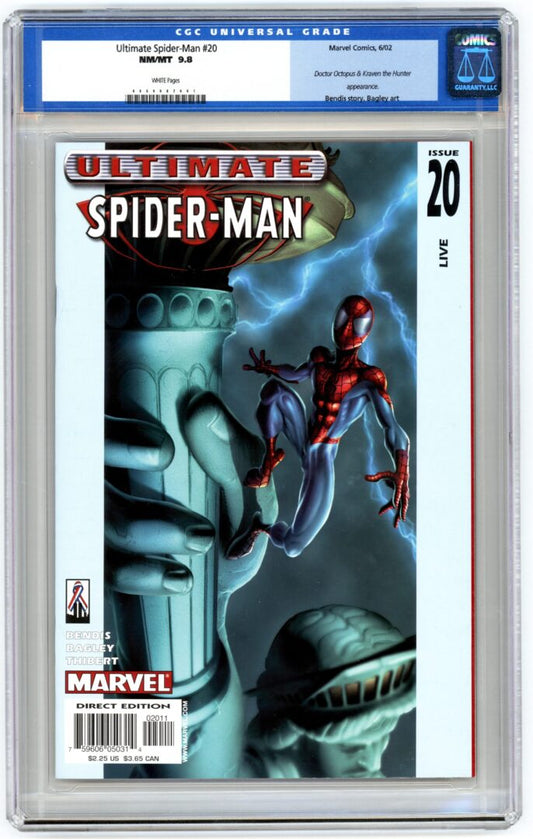 Ultimate Spider-Man #20  CGC 9.8
