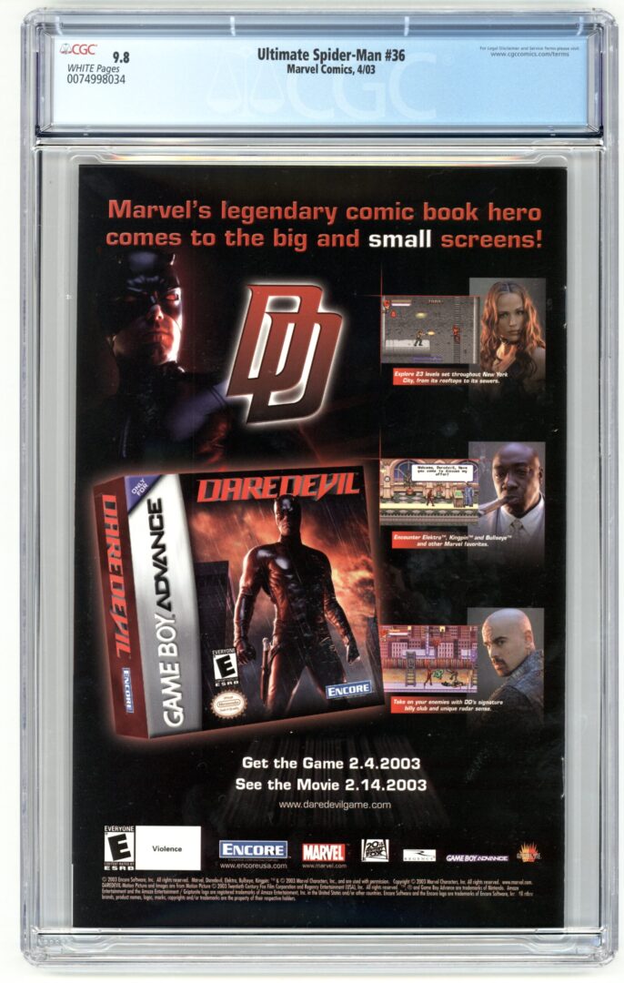 Ultimate Spider-Man #36  CGC 9.8