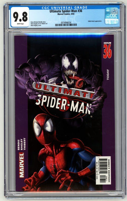 Ultimate Spider-Man #36  CGC 9.8