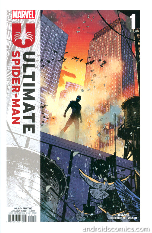Ultimate Spider-Man #1 Marco Checchetto 4TH Printing Variant