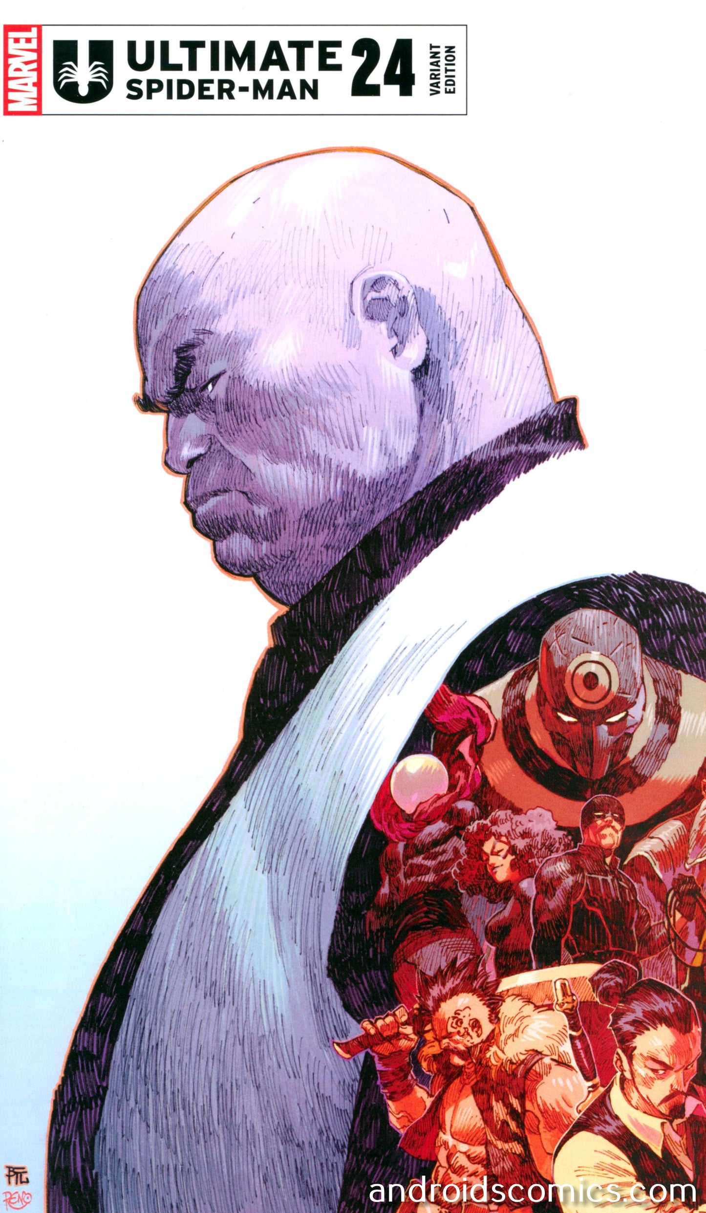 Ultimate Spider-Man #24 Dike Ruan Villains Variant