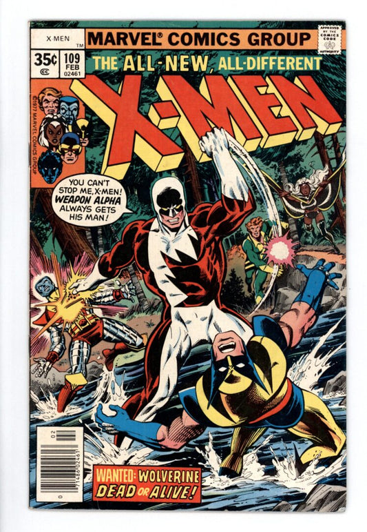 Uncanny X-Men #109  VG  1st appearance of Weapon Alpha