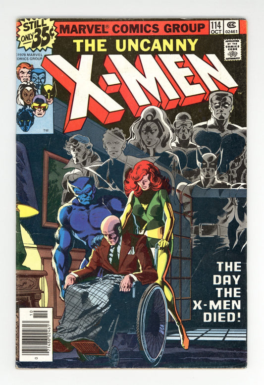 Uncanny X-Men #114  VG  Mark Jewelers Edition