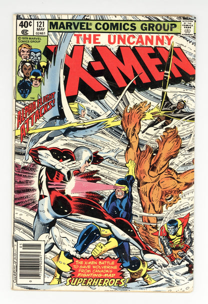 Uncanny X-Men #121  VG-  1st full appearance of Alpha Flight