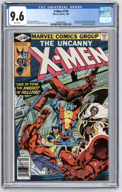 Uncanny X-Men #129  CGC 9.6  1st App. of Kitty Pryde, White Queen, & Sebastian Shaw