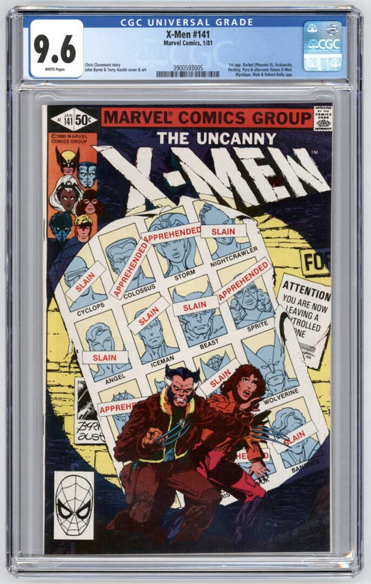 Uncanny X-Men #141  CGC 9.6  1st App. of Rachel Summers (Phoenix II)