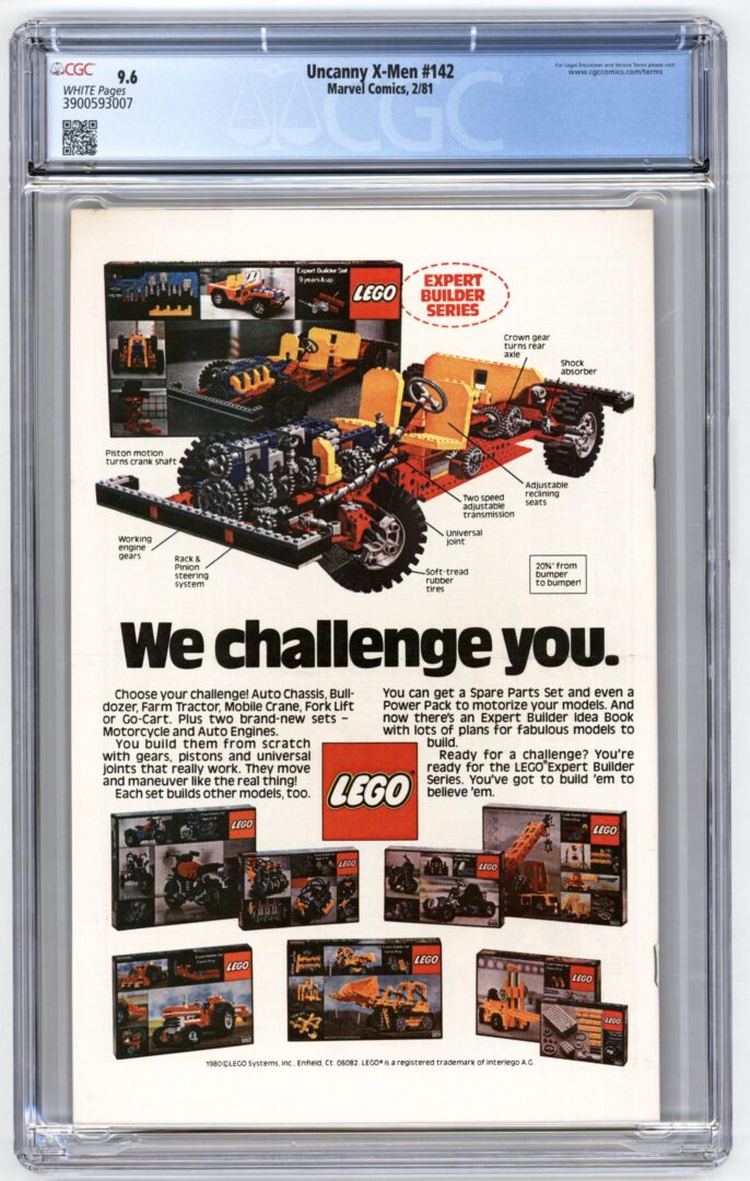 Uncanny X-Men #142  CGC 9.6