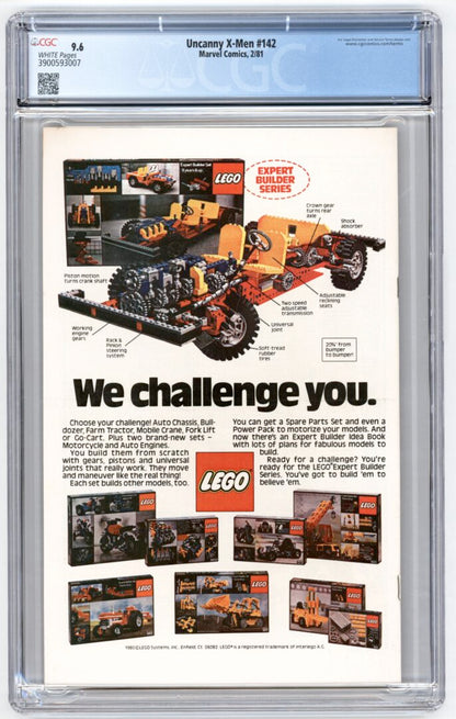 Uncanny X-Men #142  CGC 9.6