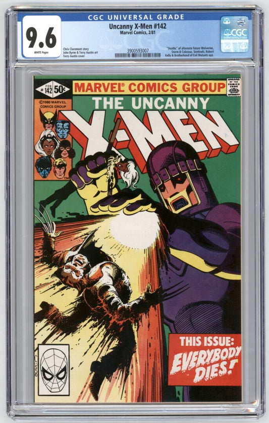 Uncanny X-Men #142  CGC 9.6