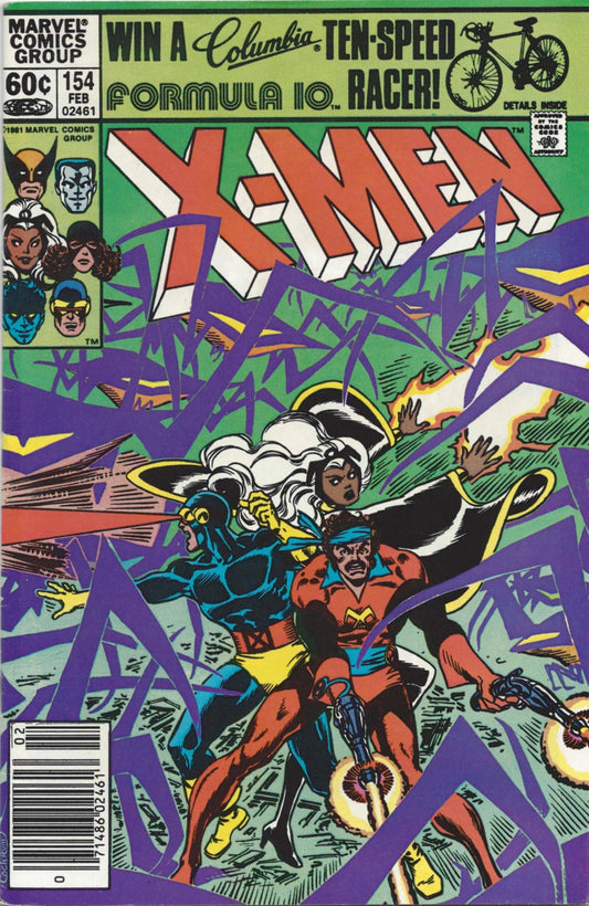 Uncanny X-Men #154  FN-  Origin of the Summers family