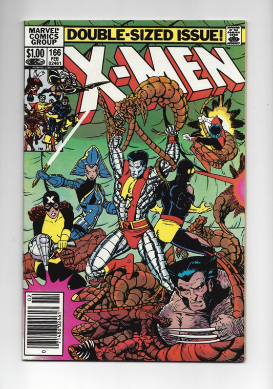 Uncanny X-Men #166  FN/VF 1st appearance of Lockheed