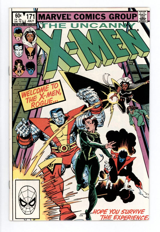 Uncanny X-Men #171  VF/NM  Rogue joins the X-Men